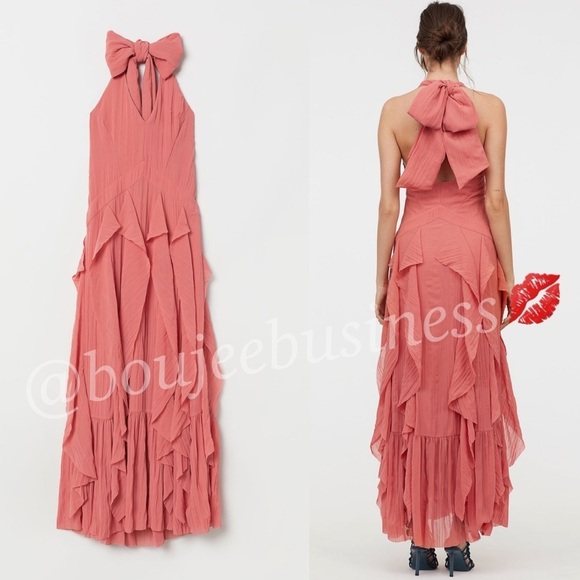 H&M Conscious Exclusive Chiffon Dress - Picture 8 of 8